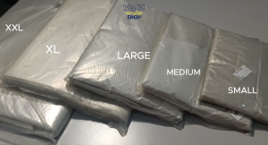 GARBAGE BAG XL CLEAR / PACK