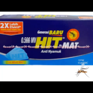 HIT Mat 18pcs Refill Anti Nyamuk Obat Electric Mat Hit-Matt isi 18 Free 6mat Hit Matt Listrik Mosquito