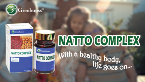 NATTO COMPLEX - 30 Capsules - Food Supplement - Treating for Blood Clots Cholesterol Metabolism & Oxygen Circulation