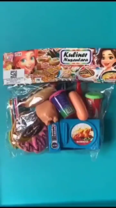 Mainan Edukasi Restoran Junk Food Lengkap Makanan Umum Pretend Play KS 76 | MainanKoleksi Masak-Masakan Anak Perempuah Set Lengkap Murah Bahan Berkualitas Kemasan Kantong | Mainan Kuliner Nusantara