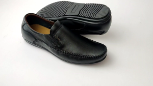 Rio caleste sepatu formal kerja kulit mocassin sepatu andrue 04 musim kekinian outsole ringan