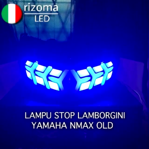 Lampu Stop LED Nmax Rizoma Lamborghini Stoplamp 2015-2019