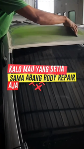 Dempul Alfaglos Polyester Putty Warna Hijau Plastic Body Filler 250gr