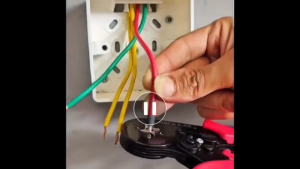 Bộ Kìm Bấm Cos Ép Vuông HSC8 6-4A Và Hộp 400 Đầu Bấm Cos Nối Nhanh Dây Điện Từ 0.5 - 4mm