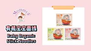 Halal MommyJ® Organic Baby Pumpkin Stick Noodle 7m+ (5 bundles x 40g)