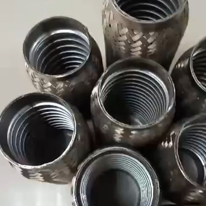 JNNJ Exhaust Bellow, Car Stainless Steel Woven Exhaust Flexible Pipe - View #7