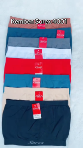 12Pcs Brl Kemben Sorex 4001 | Bra Wanita Seamless Tanpa Tali Free size
