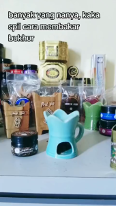 Paket 8in1 Prapen kerami+bukhur nusantara 3 pcs+areng magic plus capitan bukhur dan sendok bukhur