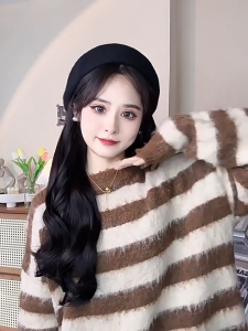 [TẶNG LƯỚI] Nón mũ tóc giả nguyên đầu xoăn cao cấp - MŨ NỒI TÓC GIẢ (A)