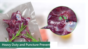 บรรจุแพกละ ถุงซีลสูญญากาศ แบบเรียบ (100 ใบ) ใส่อาหารดูดอากาศ แวคคัม Vacuum Bag ถุงซิลสูญญากาศ (แพคละ 50/100 ใบ) ถุงซีลสูญญากาศ