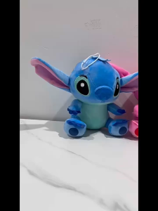 Lilo & Stitch Plush Dolls Animation Perimeter Couple Models Cartoon Stuffed Anime Baby Pendant Toys  Kawaii Kids Birthday Gift