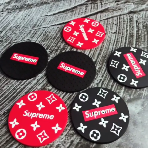 2PCS Car Cup Holder CoastersUniversal 2.75 inch Non-Slip Silicone Car CoastersCar Interior Accessories Gifts for Women