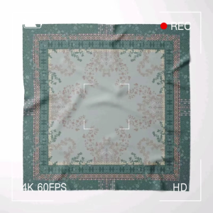 Kerudung Segi Empat Terbaru 2024 Hijab Dewasa Standart Voal Motif Mewah Lasercut Muslim Square