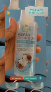 Batrisyia Micellar Freshly Water / Micellar Cleansing Gel