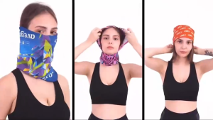 ผ้าบัฟ ผ้าพันคอ【แพ็ค 10 ผืน 99】🔥สุดคุ้ม ผ้าบัฟกันแดดกันฝุ่น เนื้อผ้านิ่ม