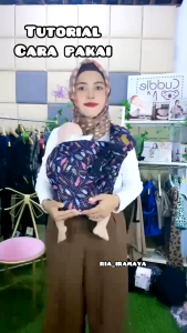Gendongan Bayi Samping Depan Cuddle Me M Shape Geos Fit Air Adjustable Cewe Cowo Baru