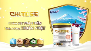 Sữa Chitose - Sữa dinh dưỡng từ Nhật Bản hỗ trợ cải thiện xương khớp ổn định huyết áp tiểu đường hộp 650G