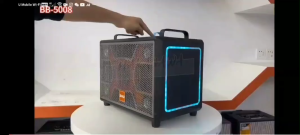 BB-5008 HIGH POWER DUAL WIRELESS PORTABLE SPEAKER MOBILE SPEAKER