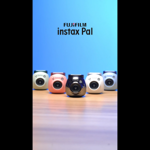 FUJIFILM Instax Pal Digital Camera Only with Detachable Ring Wide Angle Small Tiny Size Bluetooth to App