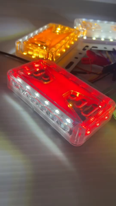 ไฟราวหนังสือเชิดรถบรรทุกรุ่น Tappe (เทปเป้) มีไฟไฟราว 12v และ 24v