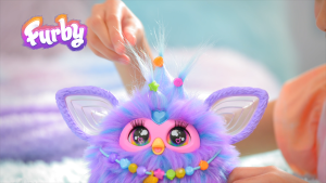 Furby Purple 15 Fashion Accessories Interactive Plush Toys for 6 Year Old Girls & Boys & Up