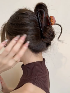 Jepit Rambut Korea Jedai Matte Polos Fashion Wanita Aksesoris Hiasan Jepitan Polos Kekinian