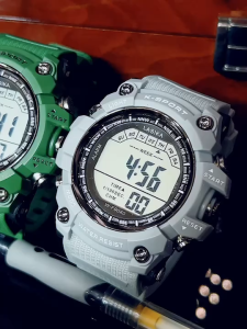 นาฬิกาข้อมือ SPORT ดิจิตอล จับเวลา ตั้งปลุก กันน้ำได้ เหมาะสำหรับใส่ออกกำลังกาย