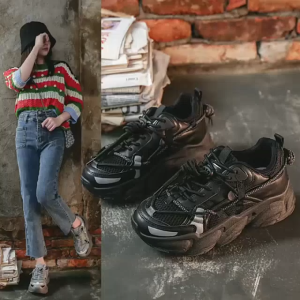 Novencci Korea Trend Womens Colourful Sport Shoes Kasut Sukan Perempuan Cantik