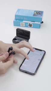 Tai Nghe Bluetooth S20 Nhét Tai Pin Trâu 2200mah Có Micro Đàm Thoại Chống Thấm Nước Màn Hình Tráng Gương Hiển Thị Pin Phù Hợp Mọi Dòng Máy