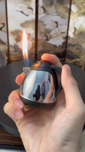 HCM Bật Lửa Xài Gas Hình Bình Đun Nước Siêu Tốc Độc Lạ