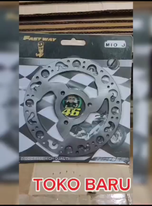 DISC PIRINGAN CAKRAM DEPAN MODEL SUNSTAR UKURAN 190 MM UNTUK MOTOR LUBANG BAUT 3 MIO J MIO SOUL GT MIO GT MIO M3 MIO Z FINO 125 DLL