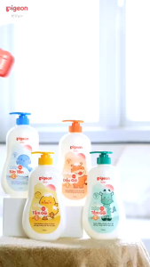Sữa Tắm Gội toàn thân cho bé sơ sinh 2 in 1 Pi.geon 200ML