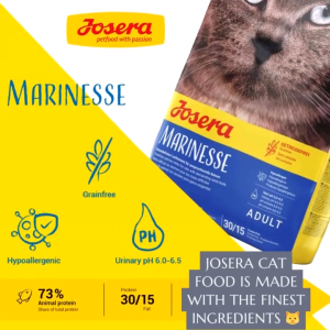 AEIOU😺 Josera Repack 1kg Kitten Marinesse Culinesse Naturecat Grain Free Premium Dry Cat Food Treat Makanan Kucing 猫粮