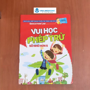 Sách - Tư Duy Toán Học Hàn Quốc - Vui Học Phép Trừ (Số Nhỏ Hơn 5)-Vanlangbooks