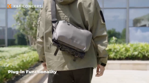 K&F กระเป๋าสะพายข้าง Alpha Sling Bag ขนาดความจุ 10L Camera Shoulder Bag DSLR / Mirrorless Sundaymall