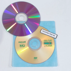 Đĩa DVD Maxell 4.7GB DATA (Tốc độ 1 - 16X) / Chuẩn DVD-R / Giá bán 2 Đĩa