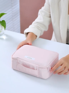 Tas Pouch Kosmetik Skincare Wanita Tas Koper Traveling Anti Air Portable Premium Waterproof