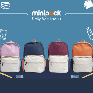 MINIPACK | Backpack Kids | Tas Ransel Sekolah Anak Perempuan Laki laki SD SMP