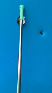 Cây chà sàn 2 mặt đa năngchổi chà sàncọ sàn toilet VY LONG 6683 kích thước lưỡi 38cmcây inox dài 12m màu sắc đa dạng