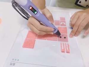 【SKIT SG】3D Printing Pen Digital Display Intelligent 3D Pen High Temperature 3D Graffiti Painting Pens 3D Pen Rechargeable 3D Printer Set Smart Drawing With PLA Filament LED Display 3D Drawing Pens for Kids Children Creative DIY Gifts Present