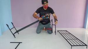 ชั้นวางของแบบถอดประกอบจิ๊กซอว์2ชั้นขนาด ยาว100ซ.ม.กว้าง30ซ.ม.ต่อชั้นสูง38ซ.ม ระหว่างชั้น สูงสุดที่60ซ.ม วัสดุเป็นเหล็กกัลวาไนซ์และเคลือบสีอย่างดี