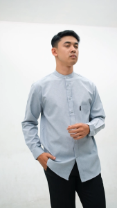 Bayezid - Khafi Shirt Oxford Kameja Koko Lengan Panjang All Variant