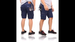 Celana Cargo Pendek Pria Pdl Bahan Katun Twill Scout Kanvas Nyaman