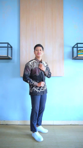 MENSTYLE BATIK - Kemeja batik pria slimfit furing Lakeswara lengan panjang batik pria premium