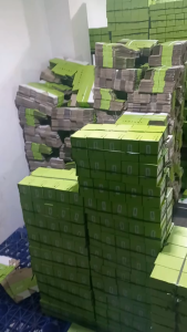 LN Sandal Heels Hak Tahu 5 CM Kasual Daily Aw005