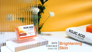 Lanthome Kojic Acid Soap - Cleansing & Moisturizing Soap Fades Acne Marks 100g