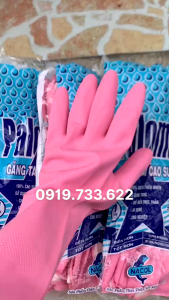[1 bịch/ 5 đôi] Găng tay cao su rửa chén vệ sinh Paloma