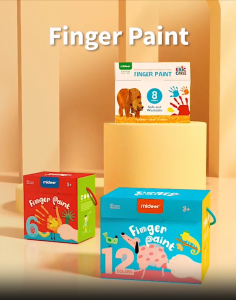 Comfort & Hugs x Mideer Kids Toys Toy Eric Carle Safe Washable Finger Paint 6pcs/8pcs/12pcs