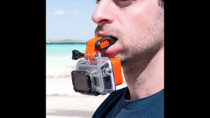 Teeth Braces Holder Mouth Mount Kit Compatible most Action Camera For Surfing Skating Boating