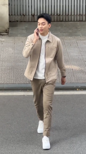 [FreeshipMAX] Áo Khoác Nam Cao Cấp Mặc Được 2 Mặt Thêu Logo Cực Đẹp